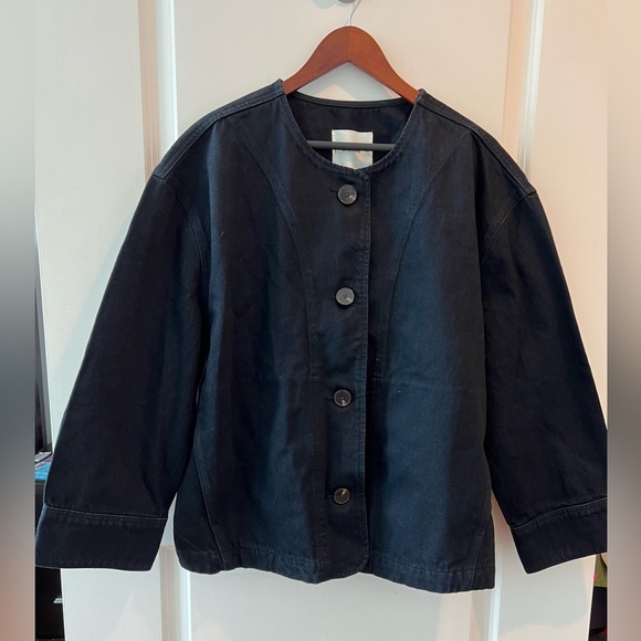 EVERLANE The Denim Barrel Jacket - Picture 3 of 16